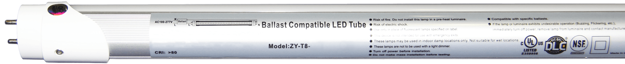 ZY-T8 LED Tubes — image 2