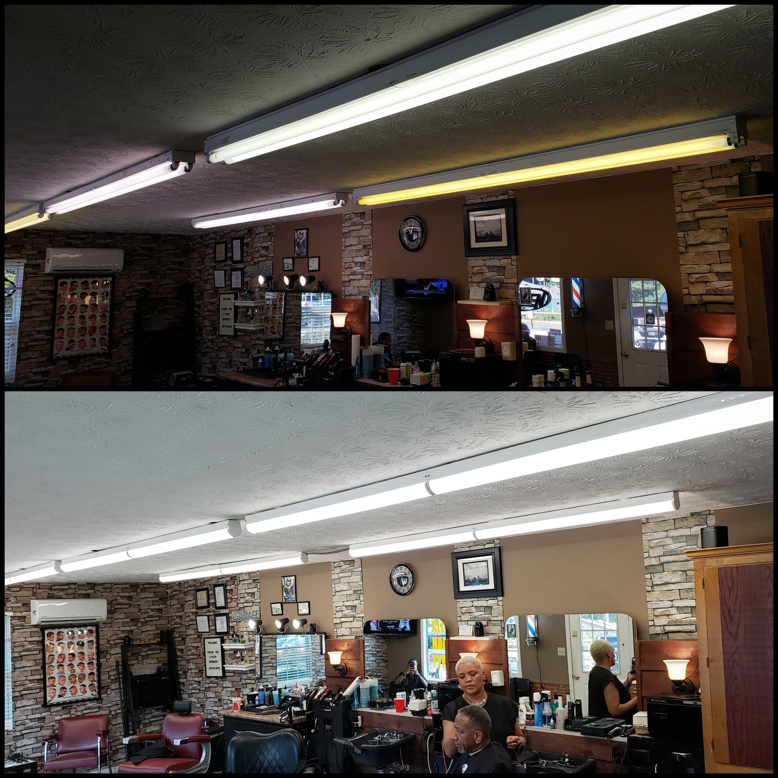 LED Parking Lot / Area Lights — installed by JL Lighting
